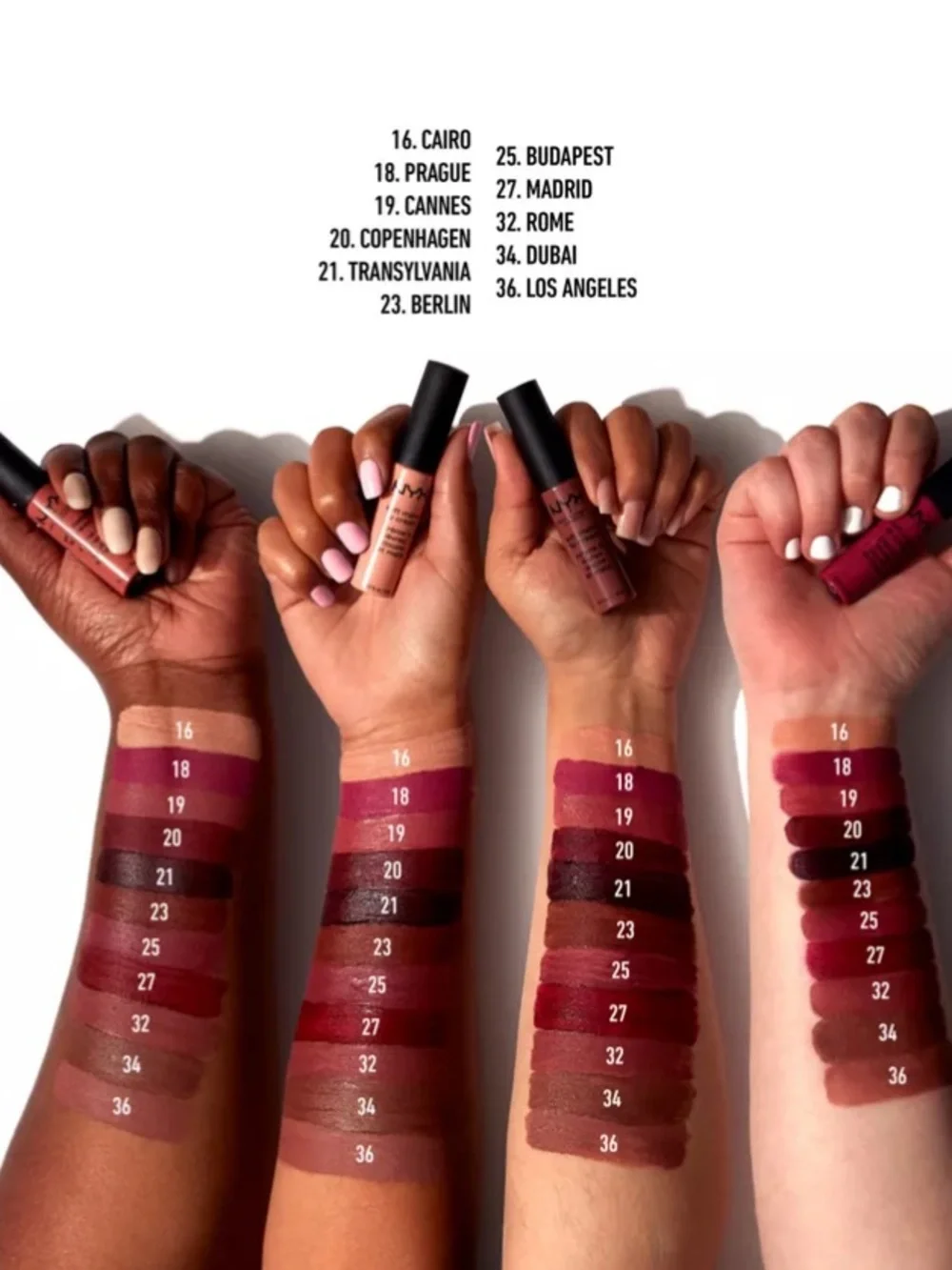 NYX Soft Matte Lip Cream in Budapest ( Mauve Rose )🌹 NEW! FULL SIZE!
